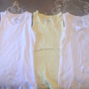 Girls size 8-10 justice tanks